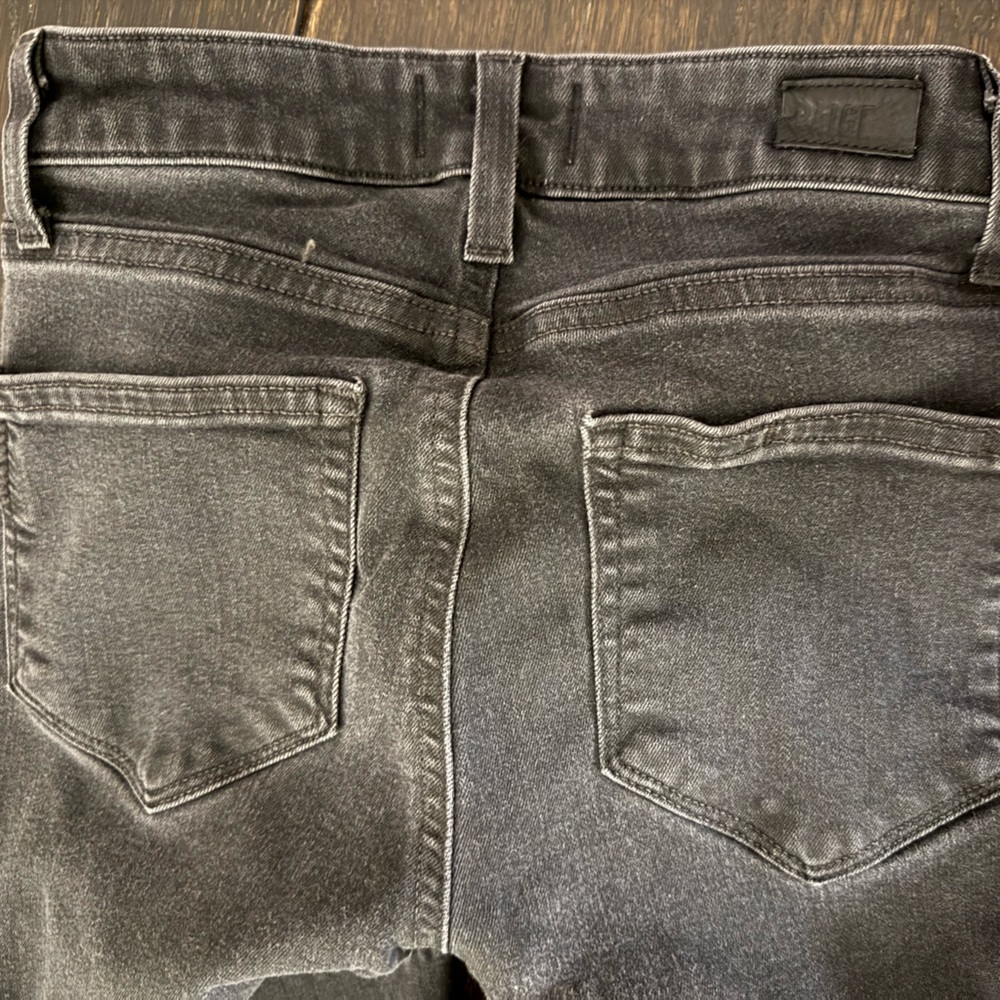 Paige black jeans Hoxton Ankle Size 24